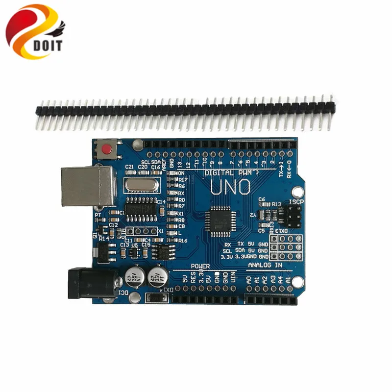 Набор для избегания препятствий с защитой двигателя L298N + плата Arduino UNO R3 ИК датчик