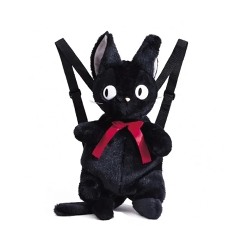 

Women Studio Ghibli Black Cat jiji Kiki's Delivery Service Backpack Plush Bag 50cm plush toy Birthday presents for children