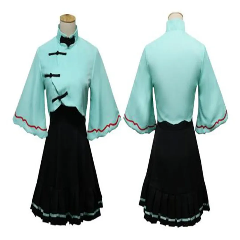 Вокалоид полный комплект Luo Tianyi Косплей древний костюм Cheongsam Одежда |