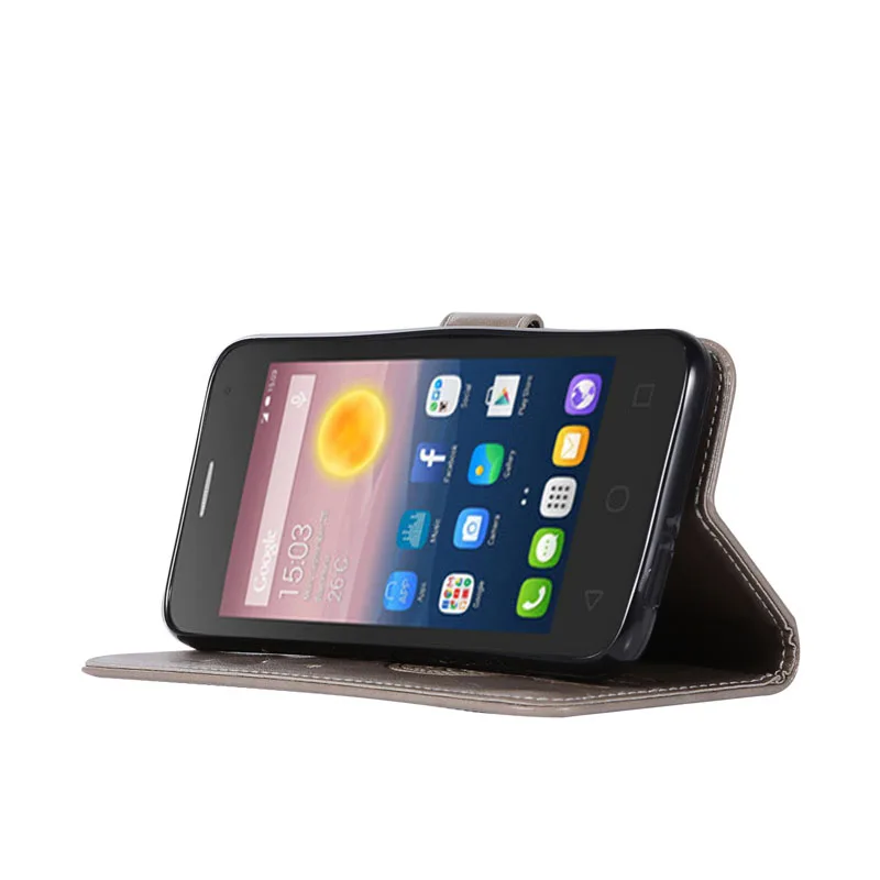 Симпатичный чехол Сова для Alcatel Pixi 4 4G 5 0 дюйма Кожаный кошелек флип Pixi4 5010 OT 5010D