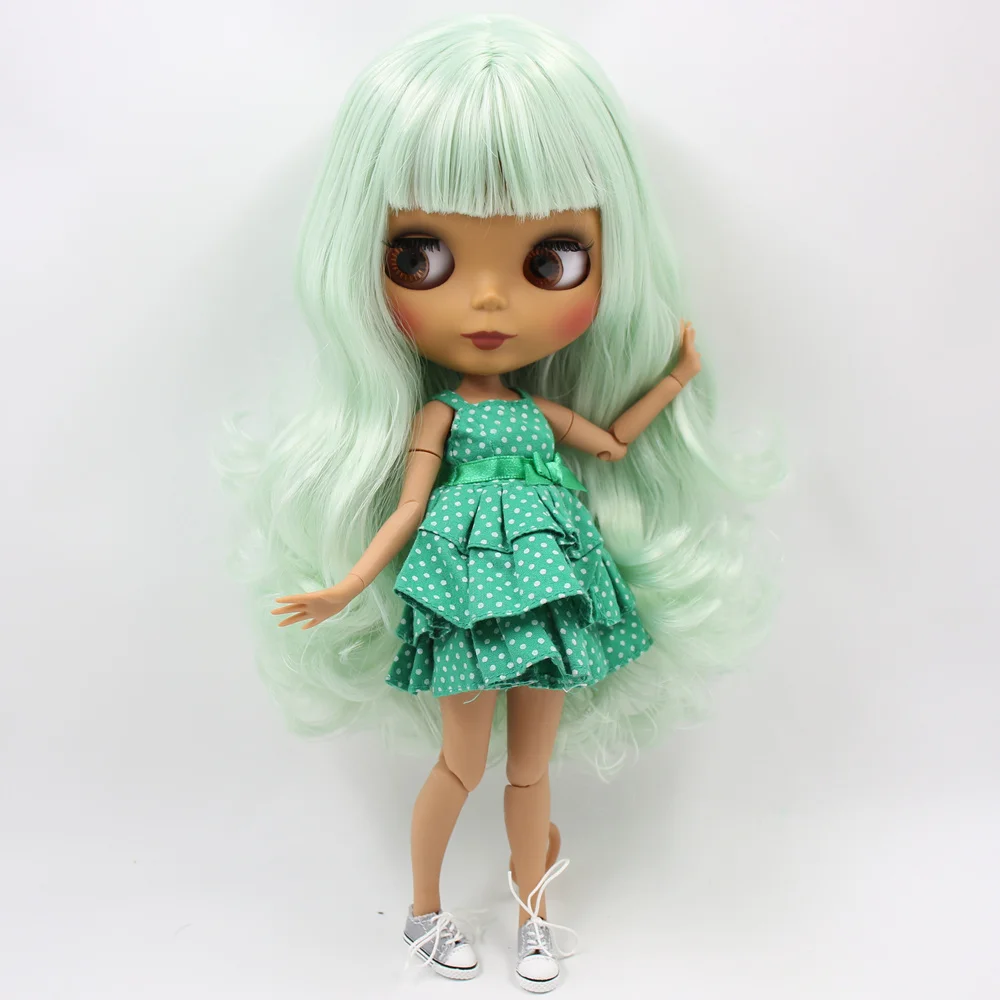 Кукла на заказ ICY DBS Blyth No. 280BL4278 с зелеными мятными волосами 1/6 bjd ob24 аниме