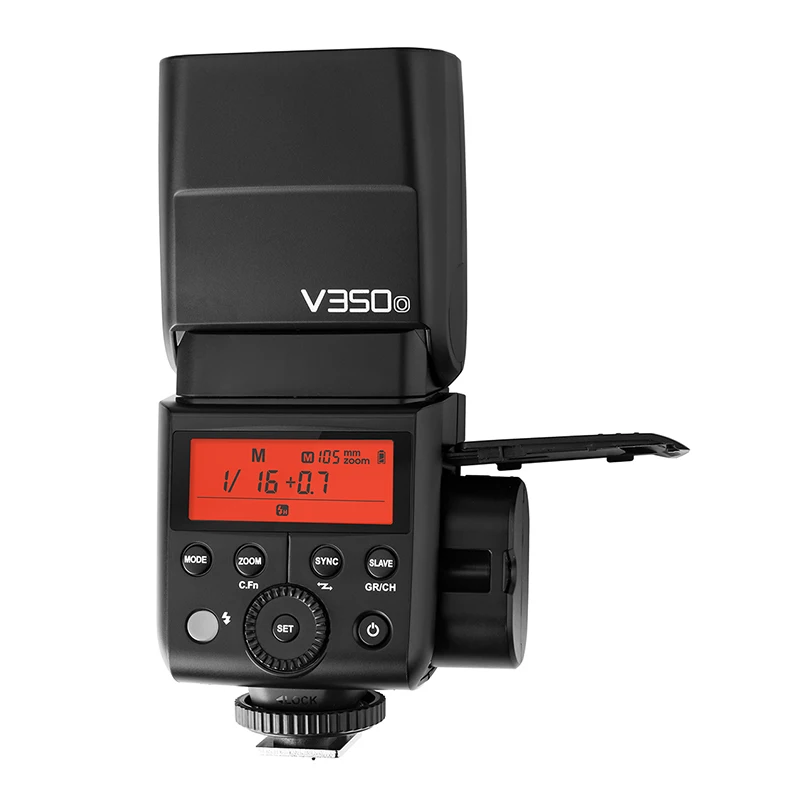 Godox V350O TTL HSS 2 4G камера Speedlite со встроенным литий ионным аккумулятором Быстрая 1/8000s