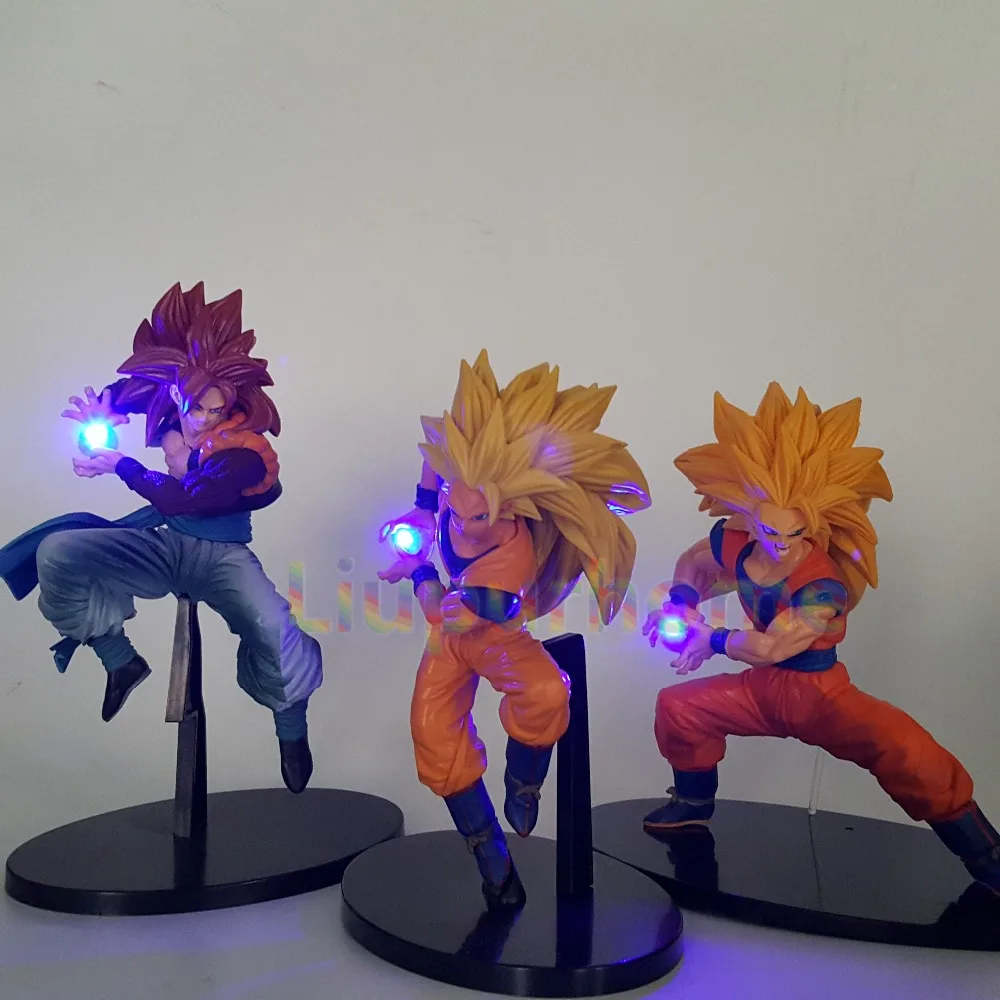 Dragon Ball Z лампа Luminaria светодио дный светодиодные ночники аниме Dragon Ball Супер Гоку Супер Saiyan 4 Lampara комнаты декоративное освещение