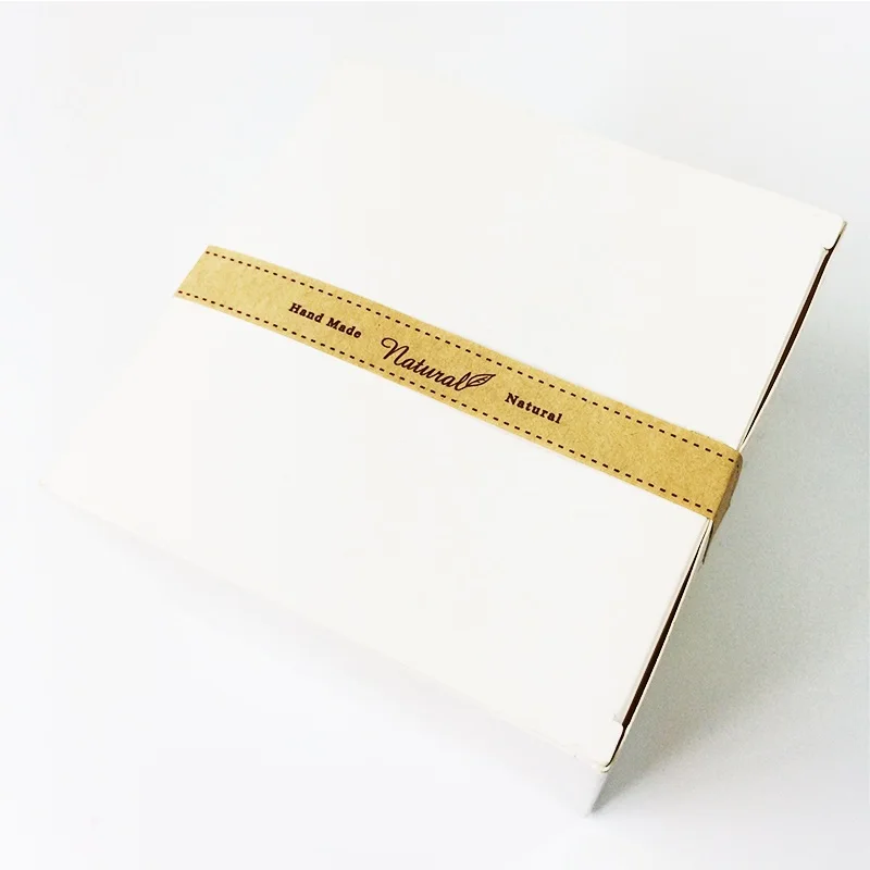 60 шт./лот натуральные стикеры ручной работы крафт-этикетка наклейка сделай сам