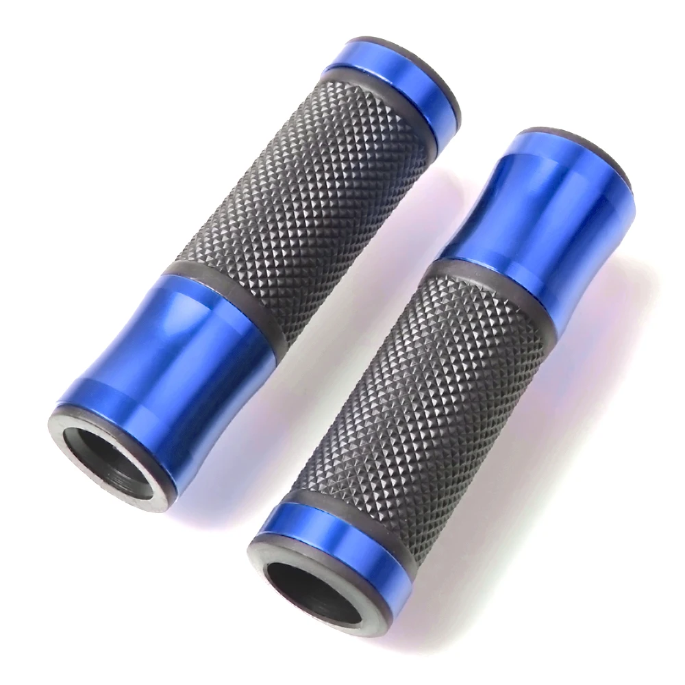 CNC Universal Hand Grips Aluminum Rubber Gel Grip Motorcycle Bar For Suzuki Racing GSR600 GSR750 LTZ400 | Автомобили и мотоциклы