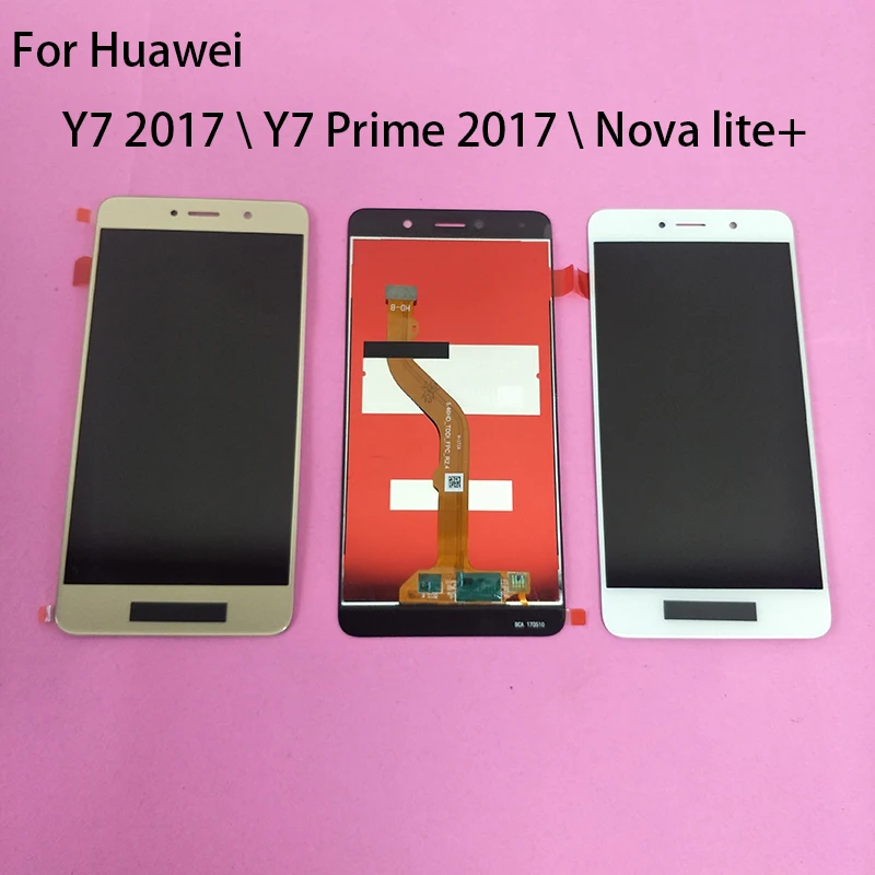 5 ''Новый Для Huawei Y7 2017/Y7 Prime 2017 TRT-LX2/Nova Lite + TRT-LX1 Полный ЖК-дисплей кодирующий