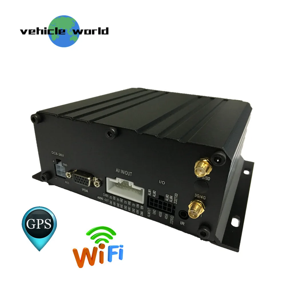 H.264 2.0MP AHD 1080P 4Ch SD карта HDD автомобиль такси прицеп грузовик школьный автобус GPS WIFI