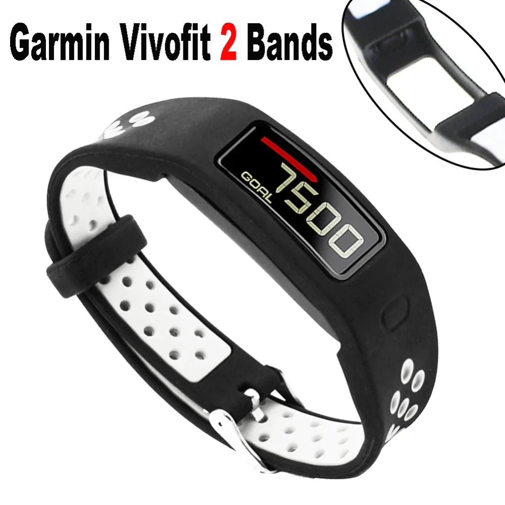 Силиконовый сменный ремешок для часов Garmin Vivofit 2 Band красочные умные часы