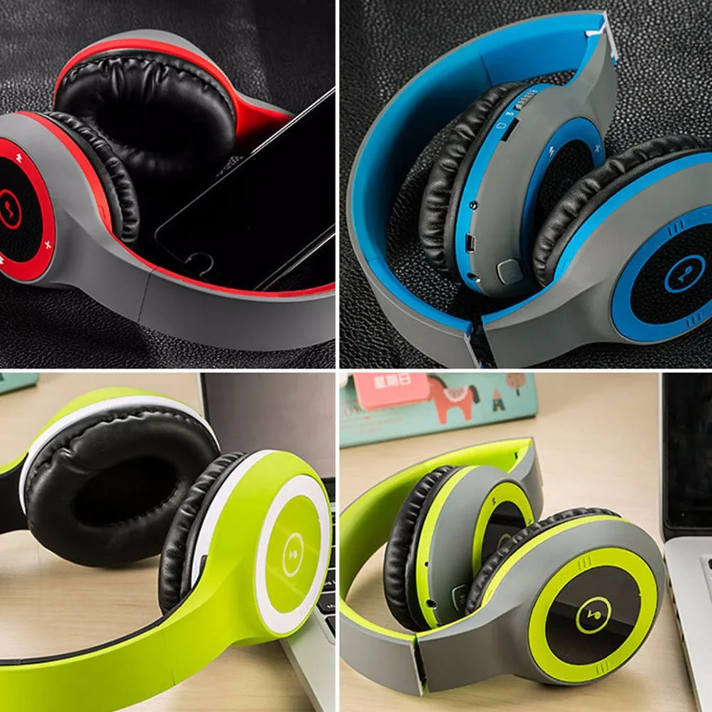 20 часов музыки Hi Fi Bluetooth наушники Беспроводной blutooth гарнитура с микрофоном Шум