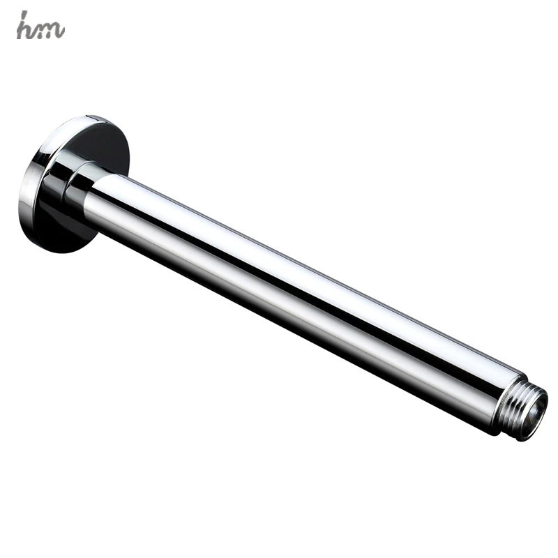 hm Круглый верхний потолочный настенный кронштейн для душа из латуни|brass shower arm|brass