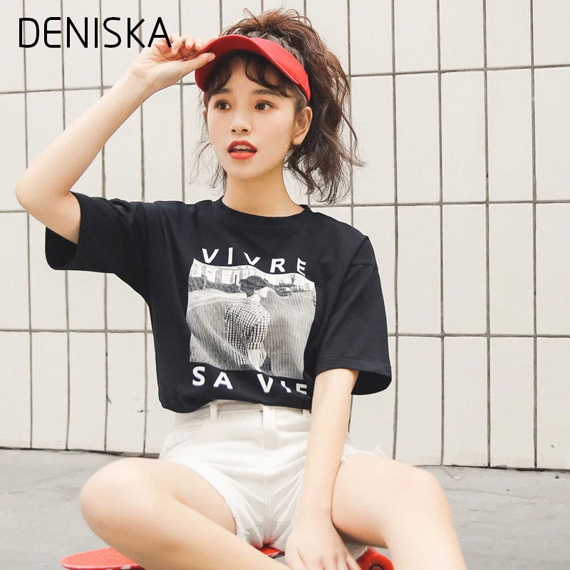 Дениска 2018 Новая мода весна и лето Южная Корея Ulzzang Harajuku Стиль голова портрет