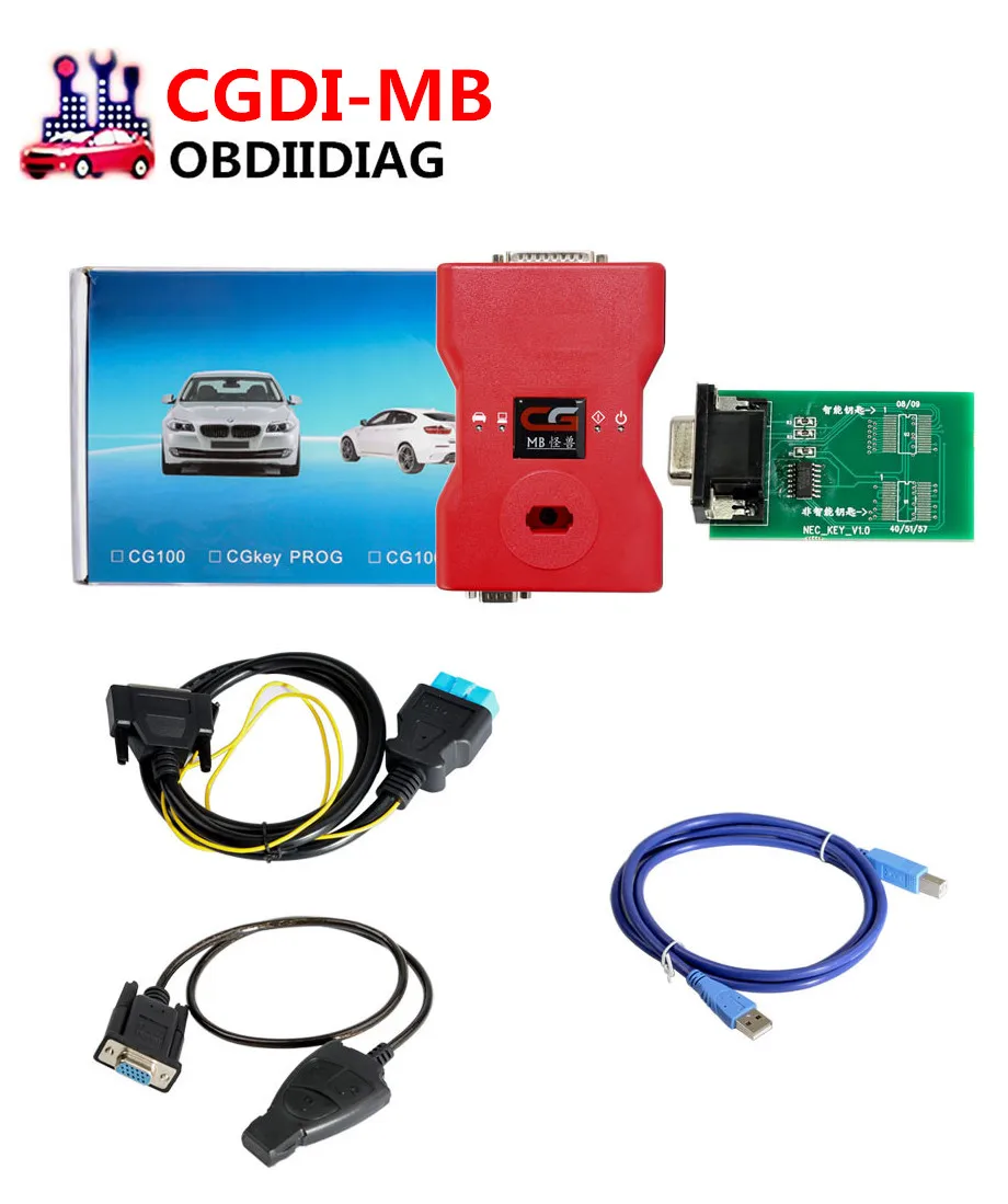 CGDI Prog МБ для Benz ключи добавить быстрый ключевой программист MB Поддержка всех