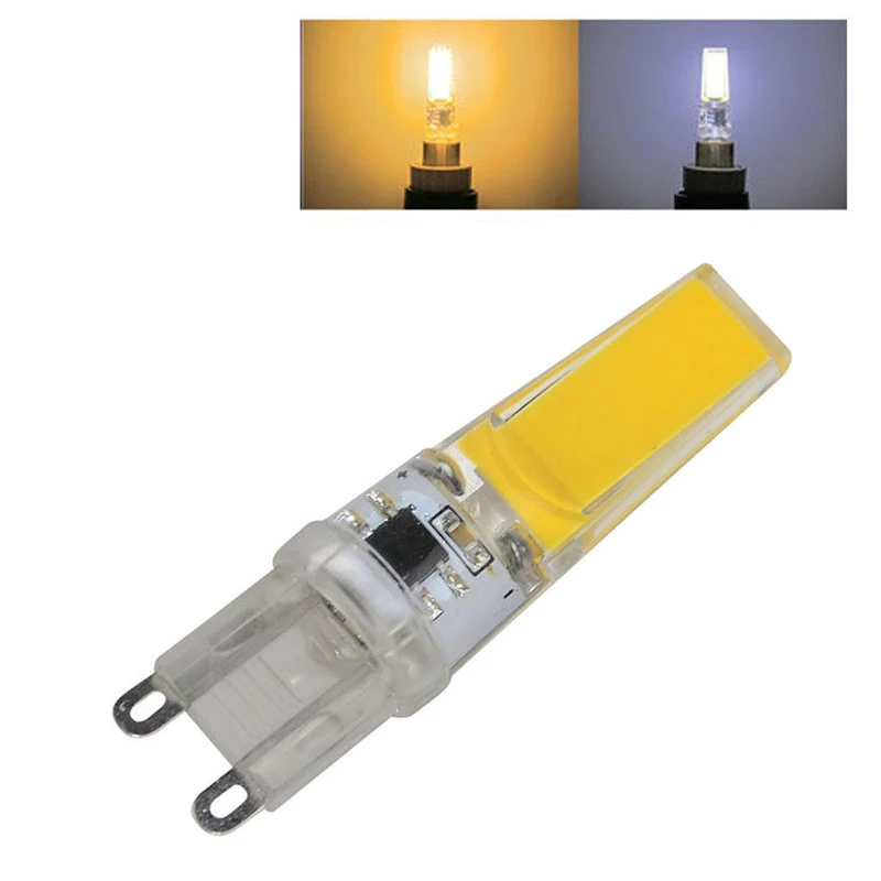 Диммируемый светодиодный светильник G9 COB Corn Light 5 Вт 100 2508 в перем. Тока 120 В 220 50