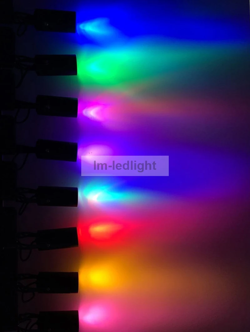 Быстрая бесплатная доставка 100 шт. RGB LED освещение для треков 9 Вт 12 теплый белый