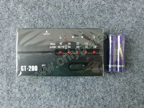 Звук бас-гитары проверить Электронный тюнер тюнинг таблица GT-200 гитара