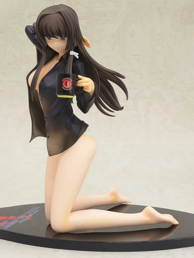 Аниме сексуальная фигура SkyTube Muv Luv Alternative Total Eclipse Takamura Yui Off Style PVC Action Girl Figures on.