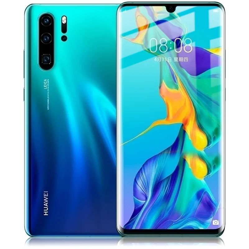 Закаленное 3d стекло imak защита для Huawei P30 Pro полноэкранный клей