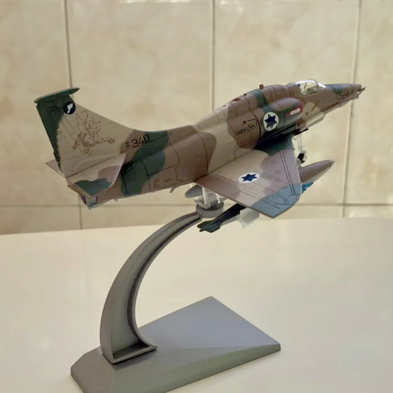 WLTK 1/72 масштаб военная модель игрушки IAF Дуглас A-4 Skyhawk истребитель литой металлический самолет модель игрушки для сбора, подарок, дети