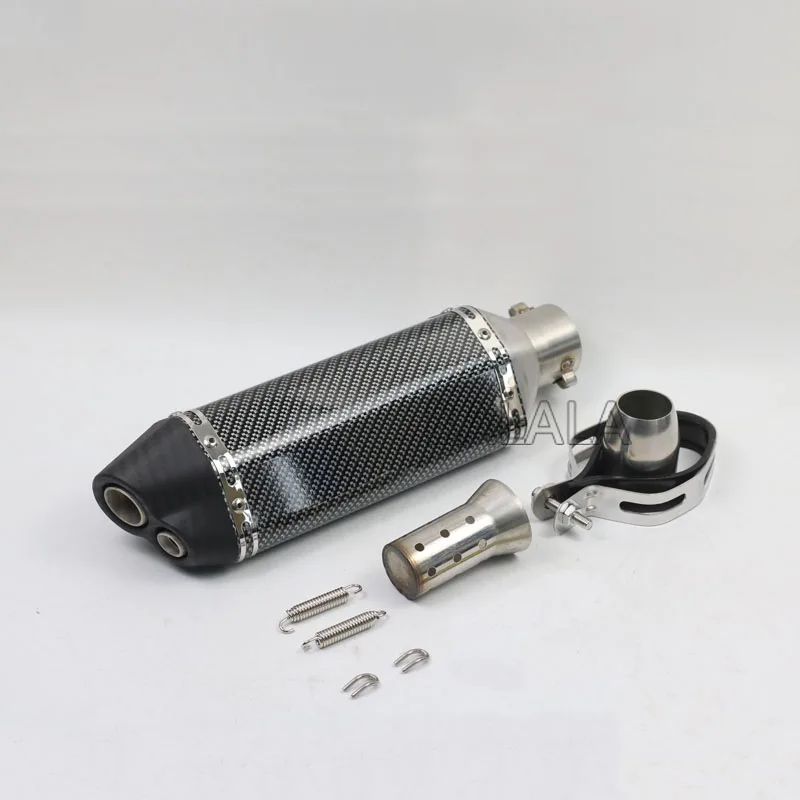 Универсальный 51 мм Moto rcycle выхлопных газов для Akrapovic Escape глушитель трубы со
