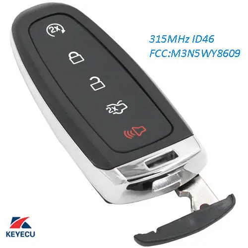 KEYECU Замена дистанционного запуска Smart Prox брелок передатчик 5B для Ford Edge, Escape, Expedition, C-max, Телец M3N5WY8609