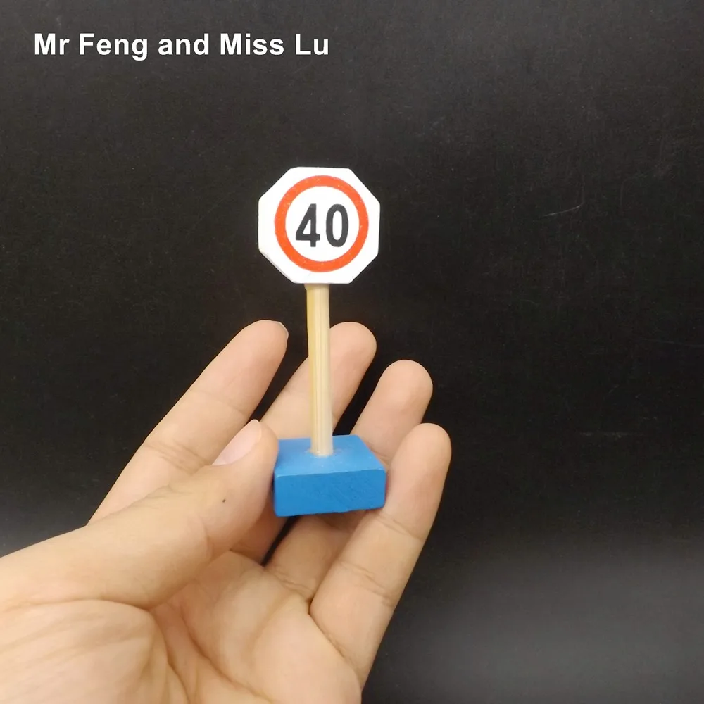 Предупреждение знаки трековые аксессуары Дорожные игрушки модели детей|toy story 3