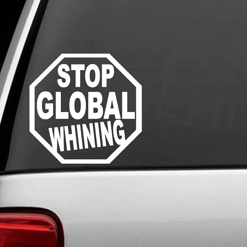 Переводная наклейка Stop Global, наклейка для грузовика, ноутбука, солнечной панели, теплицы, задняя наклейка