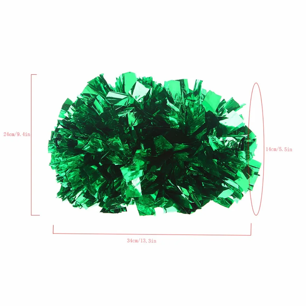 

Handheld Pom Poms Cheerleader Cheerleading Cheer Dance Party Football Club Decor