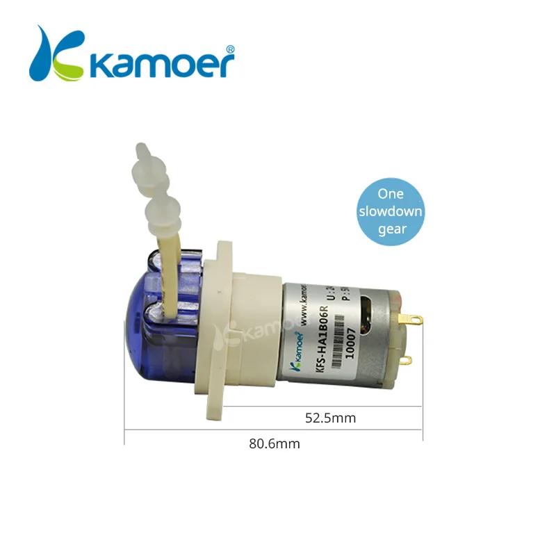 Kamoer KFS Persitaltic Водяной насос 6В/12 v/24 v с понижающим Шестерни, низкий расход водный насос, 4 цвета
