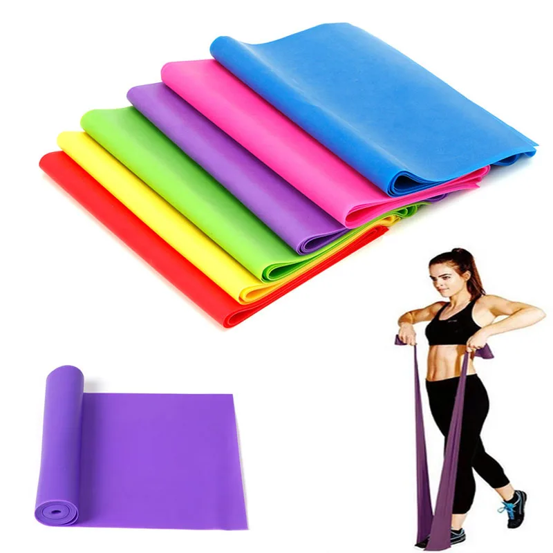 Эластичная эластичная резинка для йоги растягивающаяся лента упражнений на