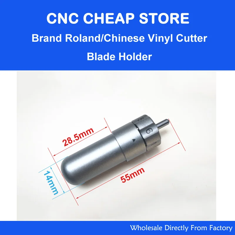 Большая головка Роланд держатель знак делая виниловый резак 14 мм Диаметр лезвия