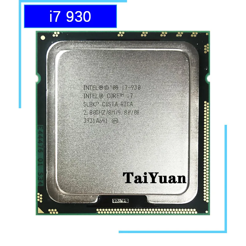 Четырехъядерный процессор Intel Core i7-930 i7 930 2 8 ГГц 130 Вт м LGA 1366 | Компьютеры и офис