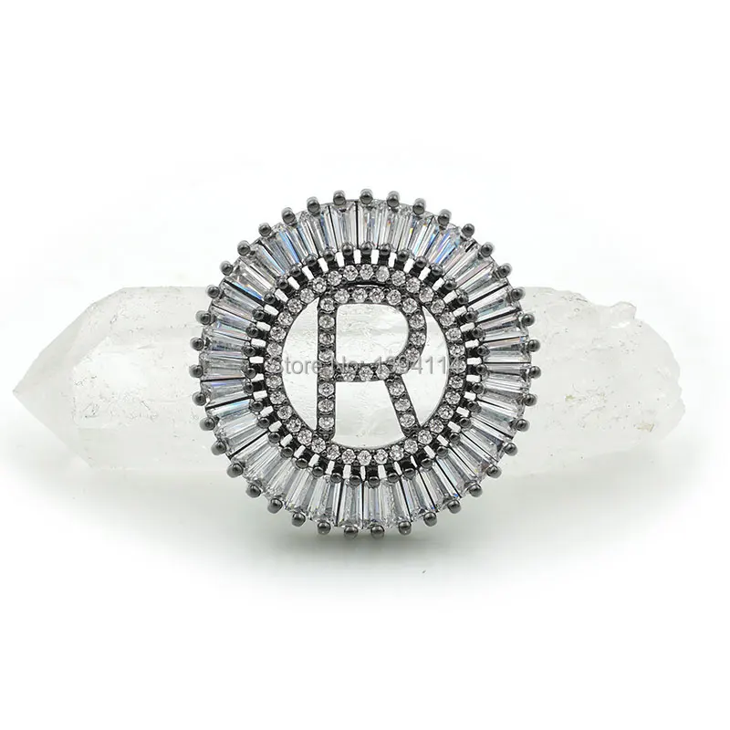 28*28*5 мм микро проложить Ясно CZ R зубец Установка T круглый бусы пригодный для