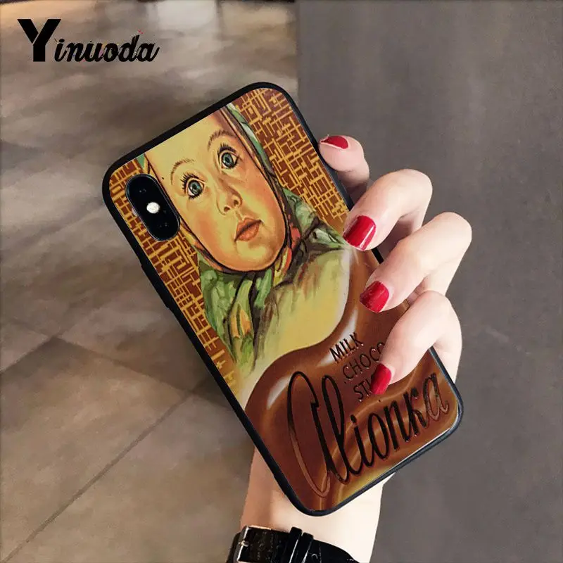 Yinuoda Аленка бар с изображением шоколада wonka пользовательские фото мягкий чехол для телефона для iPhone 8 7 6 6S 6Plus X XS MAX 5 5S SE XR 10 Чехол