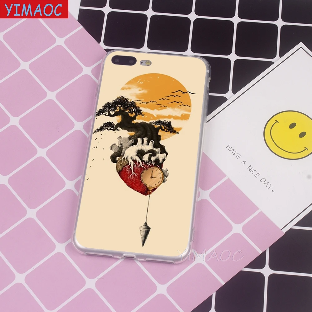 YIMAOC дизайн человека анатомия сотовый мягкий чехол ТПУ силиконовый для iPhone 8 7 6 6S