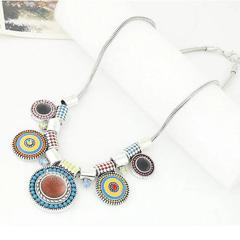 : Meyfflin женское колье чокер модная обувь в богемном стиле с украшением виде