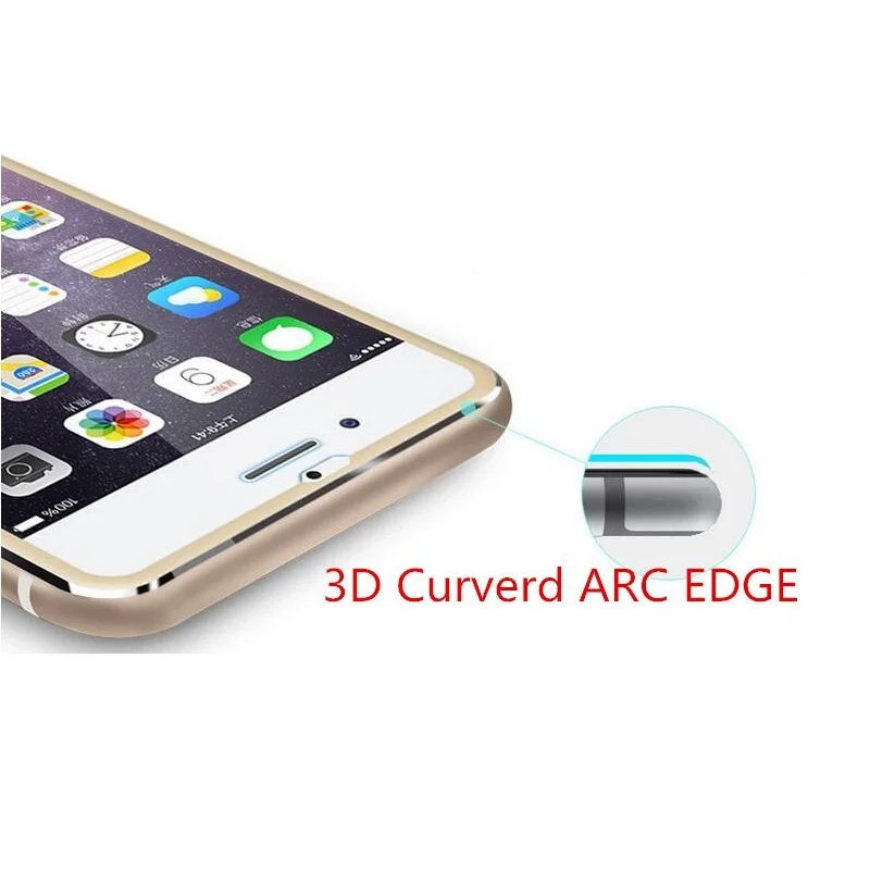 Передняя 3D изогнутая кромка из титанового сплава полное покрытие закаленное