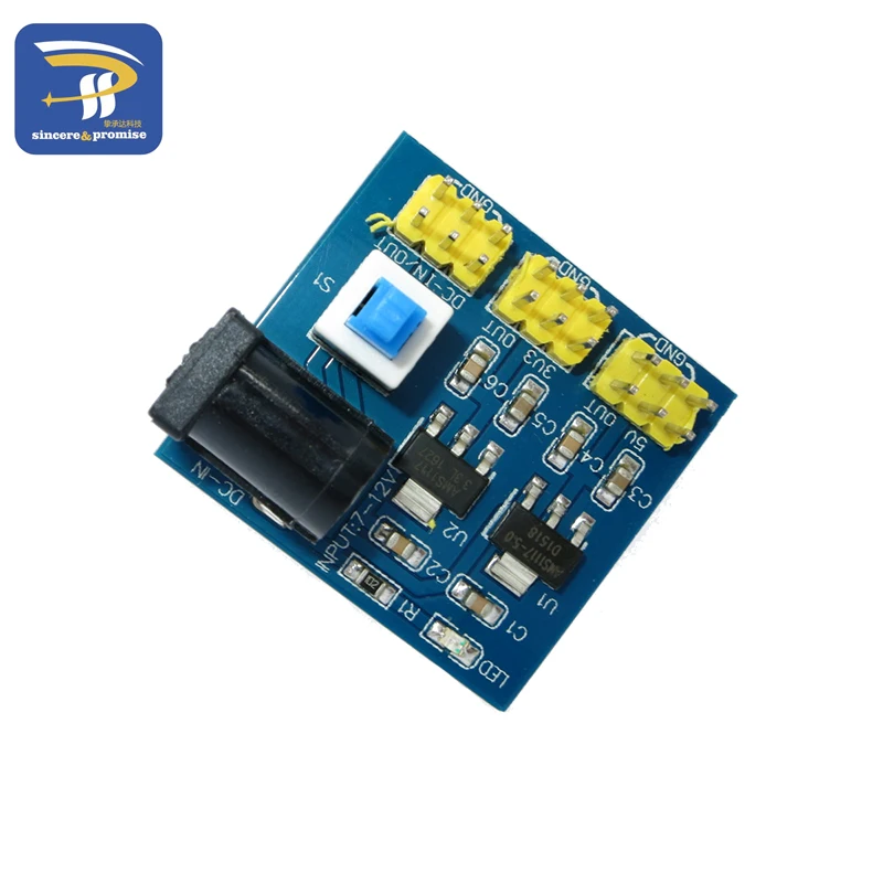 3,3 V 5V 12V Мульти Выходное напряжение преобразования DC-DC 12V постоянного тока до 3,3 V 5V 12V Мощность модуль