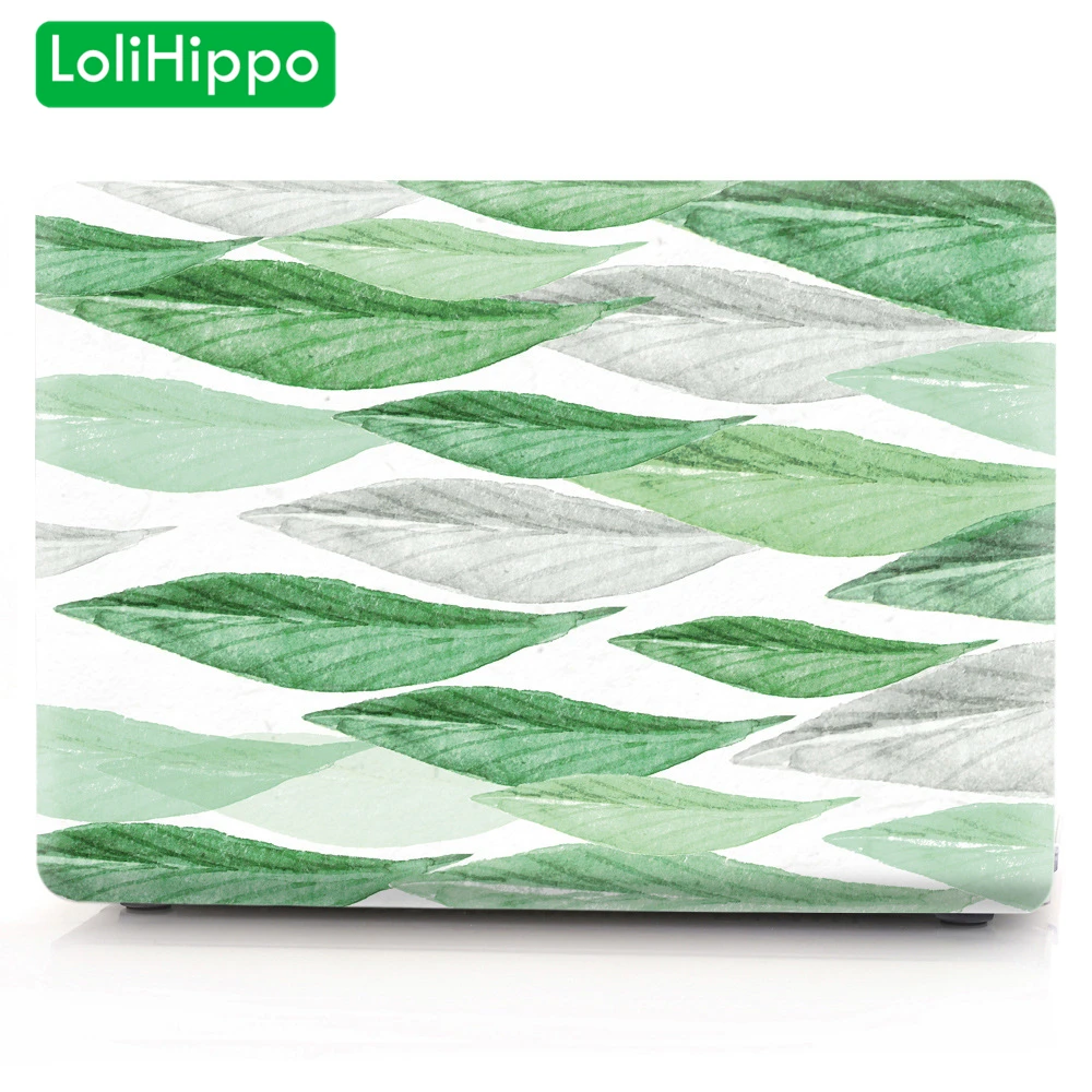 LoliHippo Leaf серии ноутбук защитный жесткий чехол для Macbook Air Pro 11 13 3 15 дюймов заменить