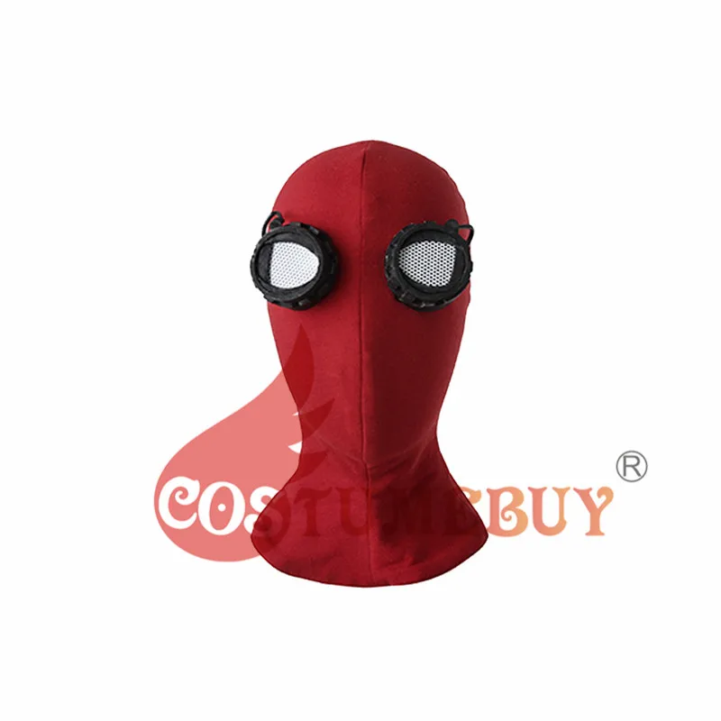 CostumeBuy, 3D, Человек-паук, маски для встречи выпускников, Мстители, бесконечность, война, Железный Человек-паук, маска для косплея, супергерой, линзы, веб-шутер - Цвет: Mask