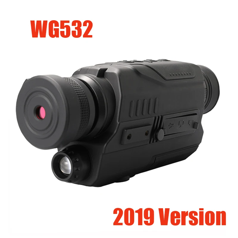 WG532 Wildgameplus 5X40 цифровой Монокуляр ночного видения с 8G TF картой охотничий ночного видения прицел видеомагнитофон оптическая система ночного видения - Цвет: WG532