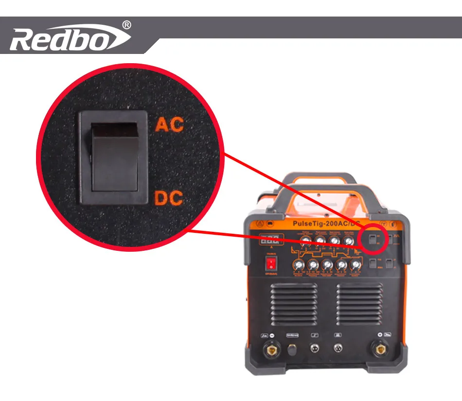 Сварочный аппарат REDBO TIG-200P AC/DC mos Intenter TIG