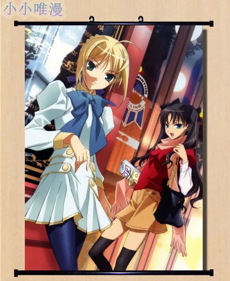 Японский аниме Fate/Grand Order FGO Fate/stay night Altria Pendragon Saber Lily домашний Декор настенный