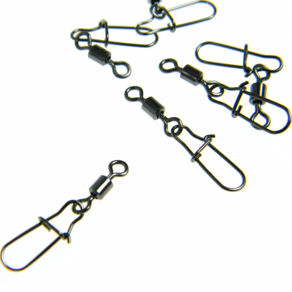 100 шт./лот Роллинг Вертлюги с Crosslock дуэт замок Защелкивается поворотный 8 кг до 45