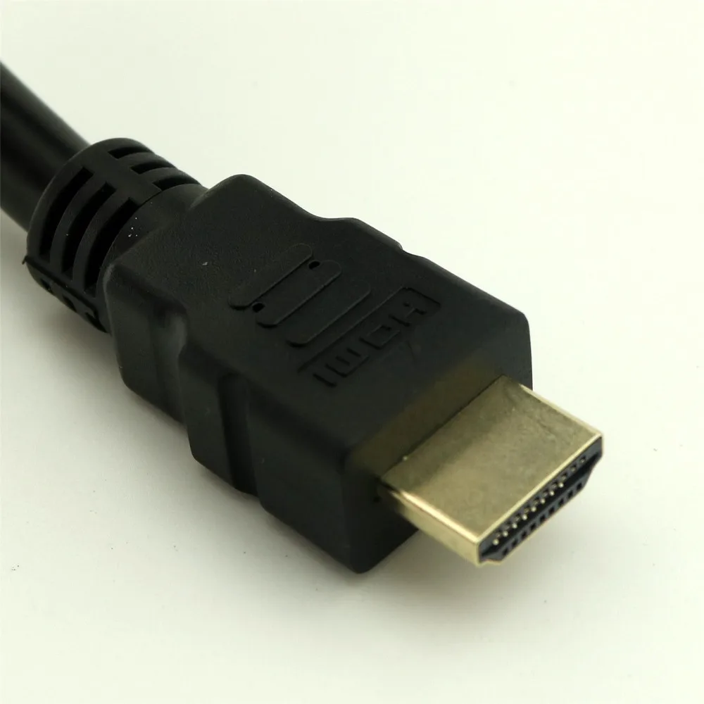 

1Pcs5ft/1.5M HDMI Male to 5 RCA Phono RGB Audio Video AV Component Cable Gold 1080P