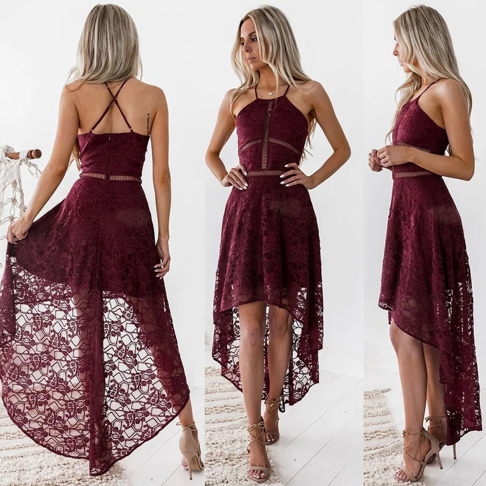 Женское летнее вечернее платье женское бальное для выпускного вечера однотонное