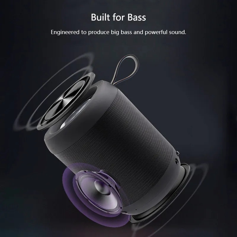 B116 супер Портативный Bluetooth Динамик Беспроводной Enhanced Bass Мини s MP3 FM приемник аудио