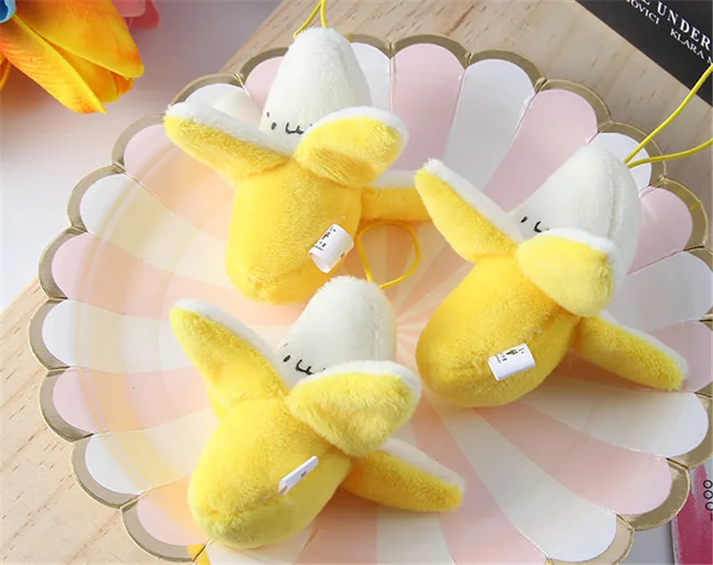 Супер милые банановые Плюшевые игрушки Мягкая кукла мини креативная Новая