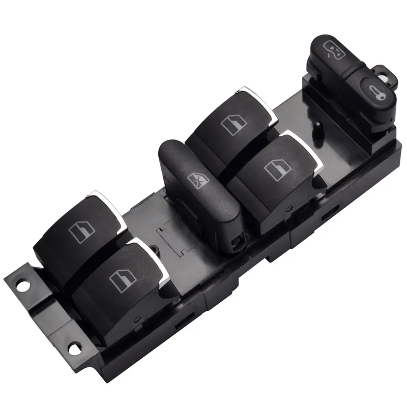 

SPEEDWOW Power Window Control Switch Black Button For VW 99-04 GTI Golf 4 Jetta MK4 BORA BEETLE Passat B5 OEM 3BD 959 857