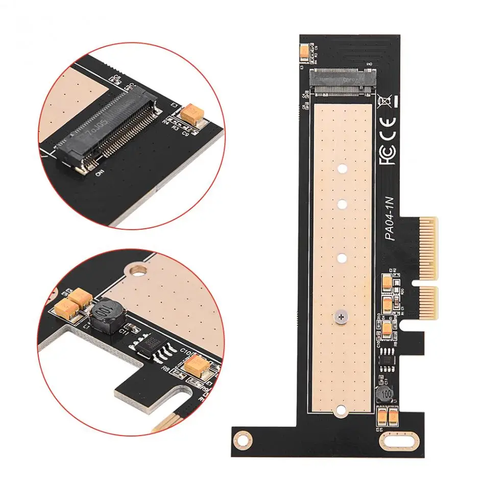 M Key M.2 NGFF NVME SSD на PCI-Express PCIE 3,0x4 адаптер расширения M.2 на PCIe SSD адаптер