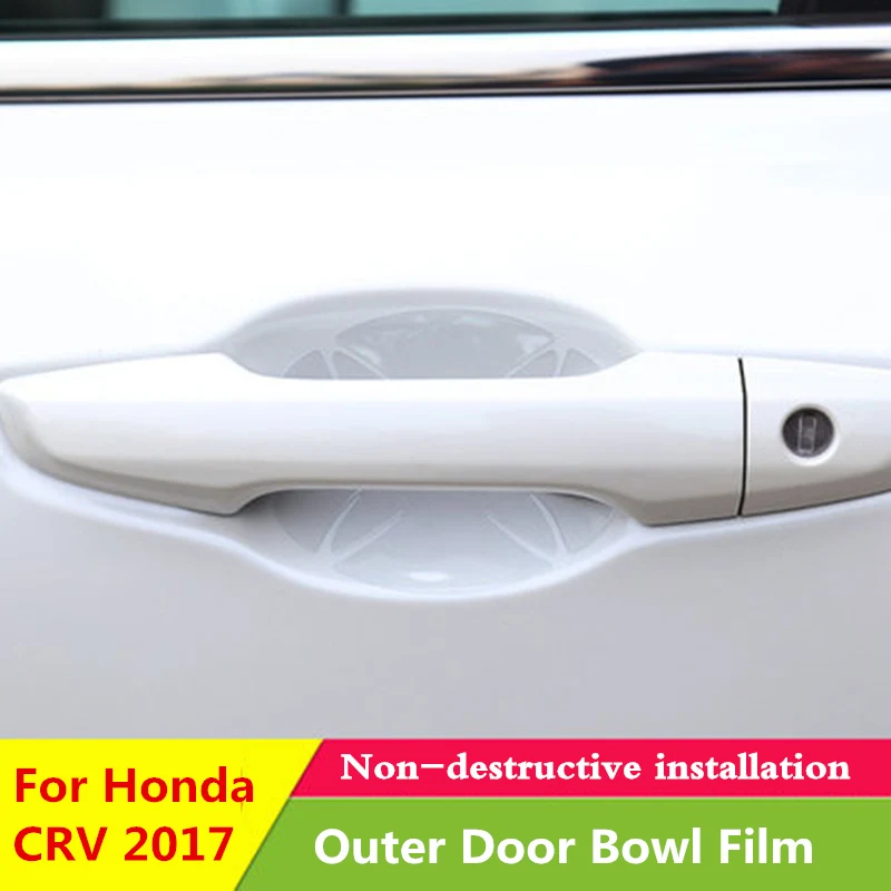 Автомобильный внешний Отдел дверные ручки чаши защитная пленка кожа носорога